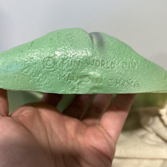 Vintage Fun World Div Mask Green Witch Grandma - Picture 4 of 7